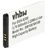 vhbw batteria compatibile con Samsung S3100, S 3100 sostituisce BST3108BE, AB043446BC, AB043446BE, AB043446LE, BST3108BC (600mAh, 3,7V, Li-Ion)