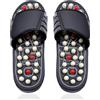 ACWOO Pantofole Massaggianti, Scarpe da Massaggio, Ciabatte Riflessologia Plantare, Pantofole per Agopressione Allevia la Fascite Plantare, Dolore Plantare ai Piedi, Sollievo Dallo Stress (38-39)