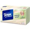 Tempo Natural & Soft Box Fazzoletti morbidi e resistenti, 70 fazzoletti