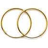 Arranview Jewellery Orecchini a cerchio, in oro giallo da 9 kt e Oro giallo, colore: Gold, cod. AV-GH12-LW-NEW
