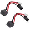 GNXFixt - 2* T10 LED Decoder adattatore Canbus, resistenze anti-sfarfallio, Error Canceller