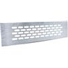 DOJA Barcelona | Griglia Di Ventilazione Inox | 245x60 | Inox | 4 Pezzi | Griglia Ventilazione Rettangolare Forno, Camino, Cucina, Stufa, Bagno | Bocchetta Ventilazione Aria Aspirazione/Areazione