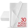 MAMAPAS 60 fogli di carta velina 50x70, carta da regalo, da cucire, artigianale, per cucire, da imballaggio, per confezioni, per modelli, per quadri,