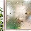 Hoonng Pellicola Vetri Finestre, Oscurante Privacy Pellicola, 3D Foglie, 60x200CM