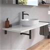 Duravit Plinero top con lavabo Luv, 0379500000+PL8204022220000+2#BN000002, Plinero; Luv [Mobili da Bagno > Top con Lavabo da Appoggio]