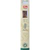 Prym 223144 Ferri da calza NATURAL colorati, 20 cm, 4,00 mm, per lavorare a maglia, legno, multicolore, 4 mm