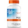 Doctor's Best, PQQ (Pyrroloquinoline Quinone), con BioPQQ, 20mg, 30 Capsule vegane, Altamente Dosato, Testato in Laboratorio, Senza Soia, Senza Glutine, non OGM