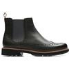 Clarks Batcombe Top, Stivali Chelsea Uomo, Grigio (Taupe Leather), 42 EU