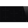 Smeg Piano Cottura Induzione 5 Fuochi Piano in vetroceramica Larghezza 90 cm colore Nero - SI2951D
