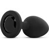 Easytoys Online Only Plug Anale con Cristallo - Nero