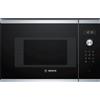 Bosch Forno a Microonde da incasso Capacità 20 litri Potenza 1270 Watt Larghezza 60 cm colore Nero e Acciaio - BFL524MS0 Serie 6