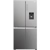 Haier Frigorifero Americano Side by Side Capacità 507 Litri Classe energetica E Raffreddamento No Frost colore Platino / Inox - HCW58F18EWMP