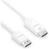 PureLink DisplayPort a HDMI ad alta velocità, 4 K Ultra HD 60 Hz, larghezza di banda 18 GB/s, contatti dorati, 2 m, bianco