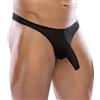 Svenjoyment Transparent Net Pouch with Penis Sleeve 2100371 Black L/XL