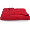 CelinaTex Bari - Asciugamano da sauna XXL, 90 x 220 cm, in spugna di cotone, colore: rosso