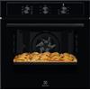 Electrolux Forno Elettrico da Incasso Ventilato Multifunzione con Grill Funzione Pizza 68 Litri 59 cm Classe A+ colore Nero - EOH2H044K