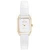ANNE KLEIN Orologio da Donna con cinturino in pelle sostenibile, AK/5148, Bianco