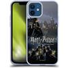 Head Case Designs Licenza Ufficiale Harry Potter Castello Sorcerer's Stone II Custodia Cover in Morbido Gel Compatibile con Apple iPhone 12 / iPhone 12 PRO