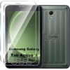FDHYFGDY 2 Pezzi pellicole protettive per Samsung Galaxy Tab Active 5/Galaxy Tab Active 3 vetro temperato, vetro temperato antigraffio e senza bolle, protezione schermo con livello di durezza 9H