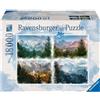 Senza marca/generico Ravensburger - Puzzle 4 Stagioni del Castello delle Fiabe, 18000 Pezzi, Idea reg