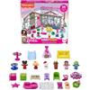 Senza marca/generico Fisher-Price Little People - Calendario dell'Avvento di Barbie, Playset con 24 S