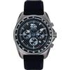 Breil Collezione Polizia di Stato, Cronografo Uomo Polizia Sport Titanium, Quadrante Nero con Fibra di Carbonio, Lunetta Tachimetrica con Vetro Zaffiro, Cassa 43 MM in Titanio, Cinturino in Silicone