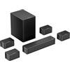 Ultimea Poseidon D70 Kit di diffusori Soundbar Subwoofer, 7.1 canali, equalizzatore a 10 bande