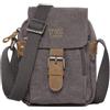 Troop London Borsello a tracolla Troop London Classic Canvas Charcoal TRP 213