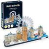 Revell- Skyline di Londra Gebäude 3D Puzzle, Colore Multi-Colour, 00140