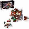 LEGO Icons Alpine Lodge Model Building Set - Kit fai da te da collezione per adulti, dai 18 anni in su, kit per capanna di tronchi per attività invernali con motoslitta e minifigue - 10325