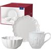 Villeroy & Boch - Toy's Delight Royal Classic servizio da caffè 6pz, piatti da colazione, ciotole per cereali, tazze, porcellana, lavabile in lavastoviglie, utilizzabile nel microonde