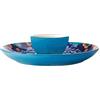 Maxwell & Williams - Piatti da portata in maiolica, in confezione regalo, in ceramica, blu, 30 cm, 2 pezzi