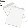Boooh.it BUSTE A SACCO STRIP COLORE BIANCHE - FORMATO 23X33 GR.80 | SFUSE O CONFEZIONE COMPLETA