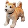 ISAKEN Shiba Inu Bambola Peluche Realistico Shiba Inu Cane Cuscin Shiba Inu Cane Puppy Doll Cuscino Morbido Bambola di Peluche Akit Cuscino Peluche Giocattolo Farcito per Bambini di Compleanno