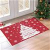 Zempertoopa Tappetino natalizio 40 x 60 cm, decorazione natalizia, per camera da letto, corridoio, soggiorno, cucina, bagno, tappeto (H)