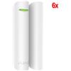 Ajax Systems KIT 6 Door Protect AJAX Bianchi - Contatti rilevatori apertura