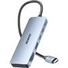 BENFEI Hub USB C 10Gbps, Adattatore USB 3.2 a 4 porte con 2 porte USB-C e 2 porte USB-A 3.2 compatibile con MacBook Pro/Air M2 M1 iPad Dell HP Samsung (non supporta monitor)