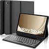 WINCHKING Tastiera per Samsung Galaxy Tab A9 Plus 11, Cover con Tastiera Galaxy Tab A9+, Italiano Bluetooth Retroilluminata Rimovibile Keyboard per Samsung a9 Plus Tablet 2023 11 Pollici, Nero