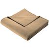 Biederlack Thermosoft Coperta, Misto Cotone, Camel, Matrimoniale, 150x200 cm