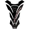 Resin Bike Adesivi Moto Compatibile con Ducati Multistrada 950-1200. Protezione Paraserbatoio da Urti e Graffi. Adesivo 3D Resinato Dimensioni Universali Effetto Carbonio