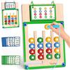 Vanplay Giochi Montessori Magnetici, Labirinto Magnetico Colori Giocattoli Gioco di Smistamento Educativi Giocattoli Regalo per 3 4 5 6 Anni