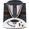 Finest Folia Adesivo protettivo decorativo per robot da cucina Bimby TM31, accessorio da cucina, impermeabile, autoadesivo R182, 05 decorazioni floreali