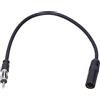 AMONIDA Cavo di Prolunga per Antenna Autoradio, Cavo di Prolunga per Antenna Radio FM Accessorio Universale Portatile per Auto (nero)