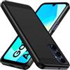 iVoler Cover per Samsung Galaxy A16 4G / A16 5G, [Protezione Antiurto di Grado Militare] Custodia Sottile Morbida in Silicone TPU Anti-Impronte Anti-Graffio Protettiva Case, Nero