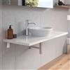Duravit Plinero top con lavabo D-Neo, 2371400070+PL8204022220000+2#BN000001, Plinero; D-Neo [Mobili da Bagno > Top con Lavabo da Appoggio]