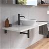 Duravit Plinero top con lavabo D-Neo, 2371400070+PL8204022220000+2#BN000002, Plinero; D-Neo [Mobili da Bagno > Top con Lavabo da Appoggio]