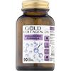 GOLD COLLAGEN Hyaluronic Formula - Integratori per Capelli Pelle Unghie e Articolazioni, 90 Compresse - Integratore Capelli Donna Collagene Marino con Acido Ialuronico, Vitamina C e D, Zinco