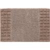 Linea Due Tappetino da Bagno Reversibile, Ultra Morbido, Assorbente e Antiscivolo, Cotone, 5 Anni di Garanzia, Chess, Tappeto per Il Bagno 70x120 cm, Marrone
