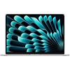 Apple 2023 MacBook Air portatile con chip M2: display Liquid Retina da 15,3, 8GB di RAM, 512GB di archiviazione SSD, videocamera FaceTime HD a 1080p. Compatibile con iPhone/iPad - Argento