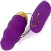 SuperLove Mia Vibrating Egg Purple